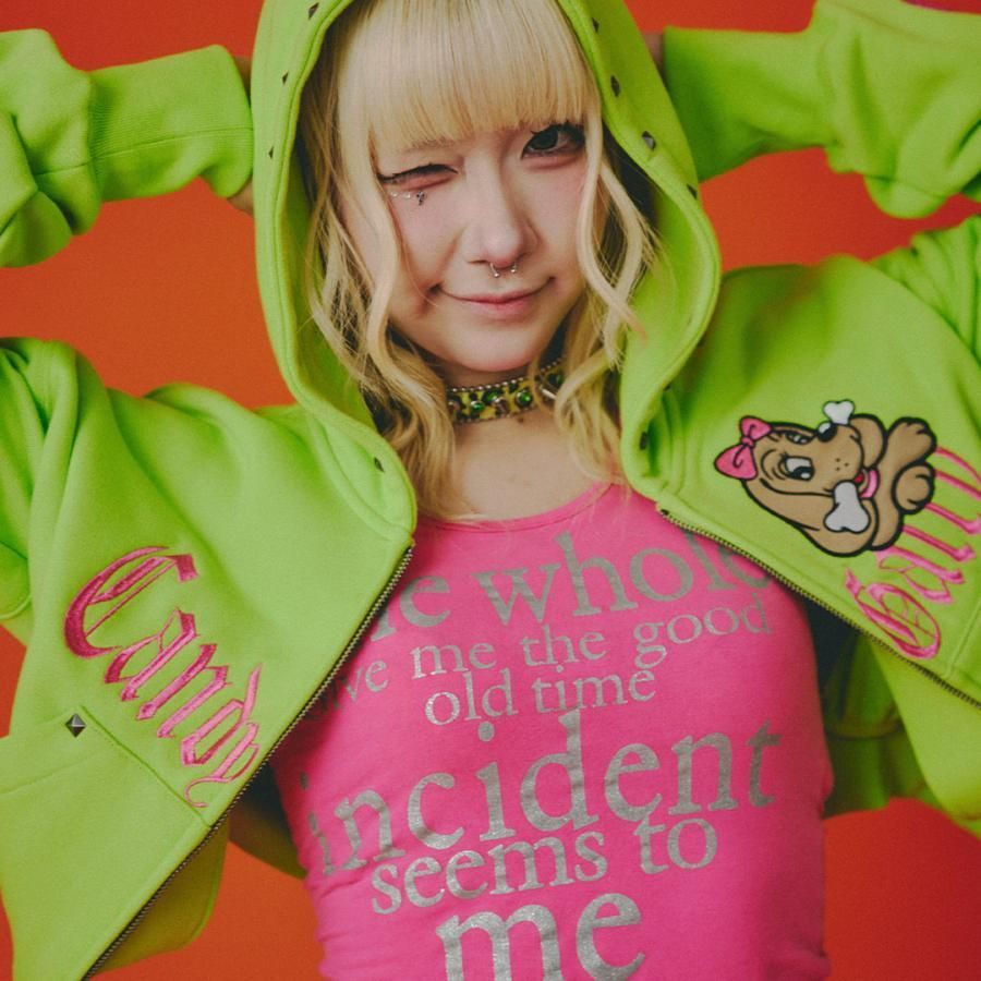 CANDY GALFY キャンディーガルフィー エンジェルギャル パーカー F