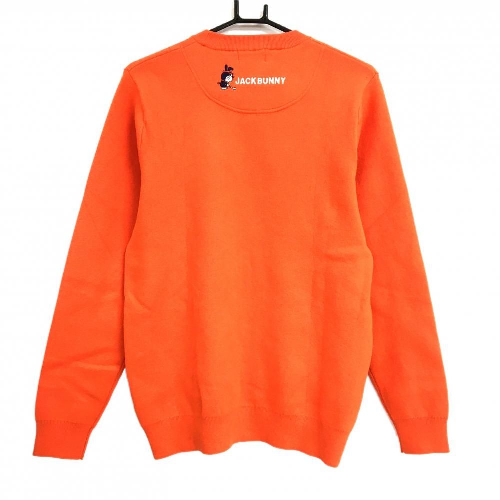 超美品】ジャックバニー×ドラえもん セーター オレンジ×白 ニット