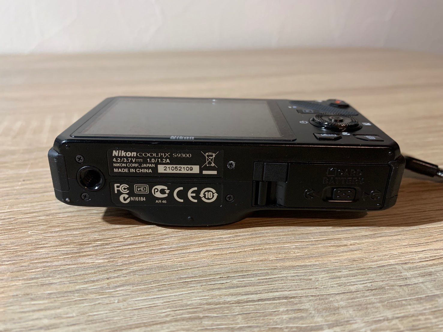 6651 Nikon COOLPIX S9300 ブラック デジカメ - メルカリ