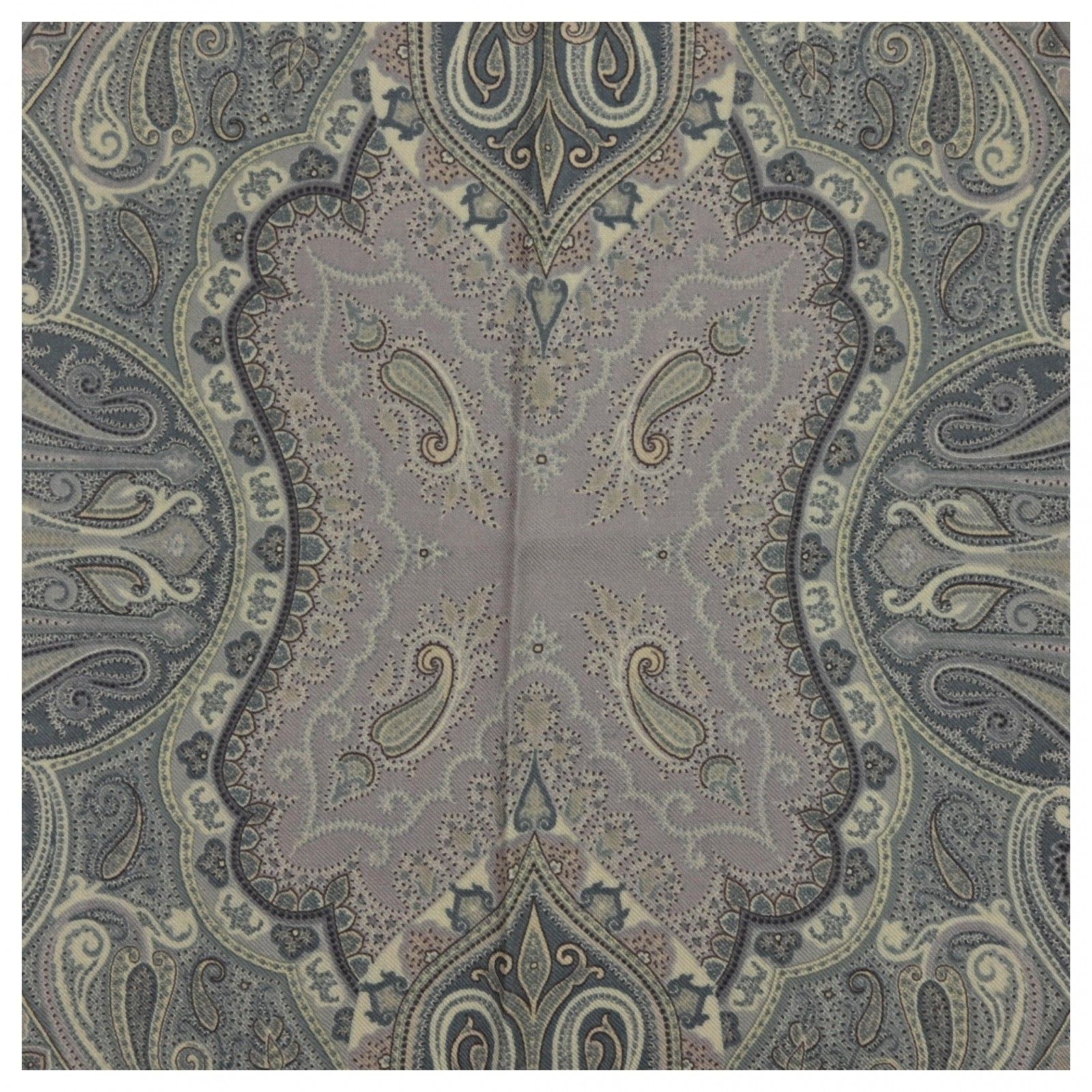 エトロ ストール ペイズリー柄 ウール シルク Aランク se4403ef - メルカリ