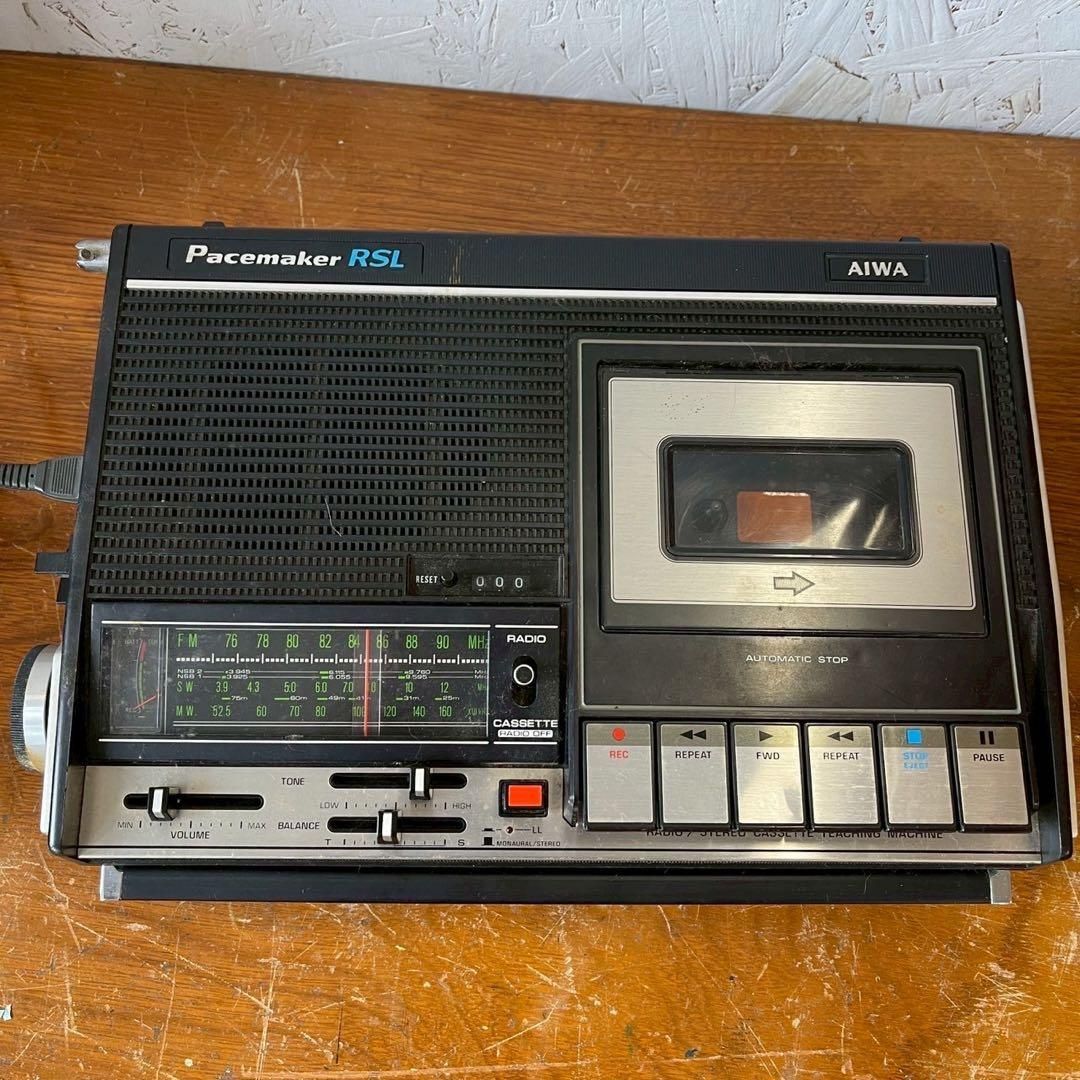 AIWA TMR-550A ラジカセ ティーチングマシン - メルカリ