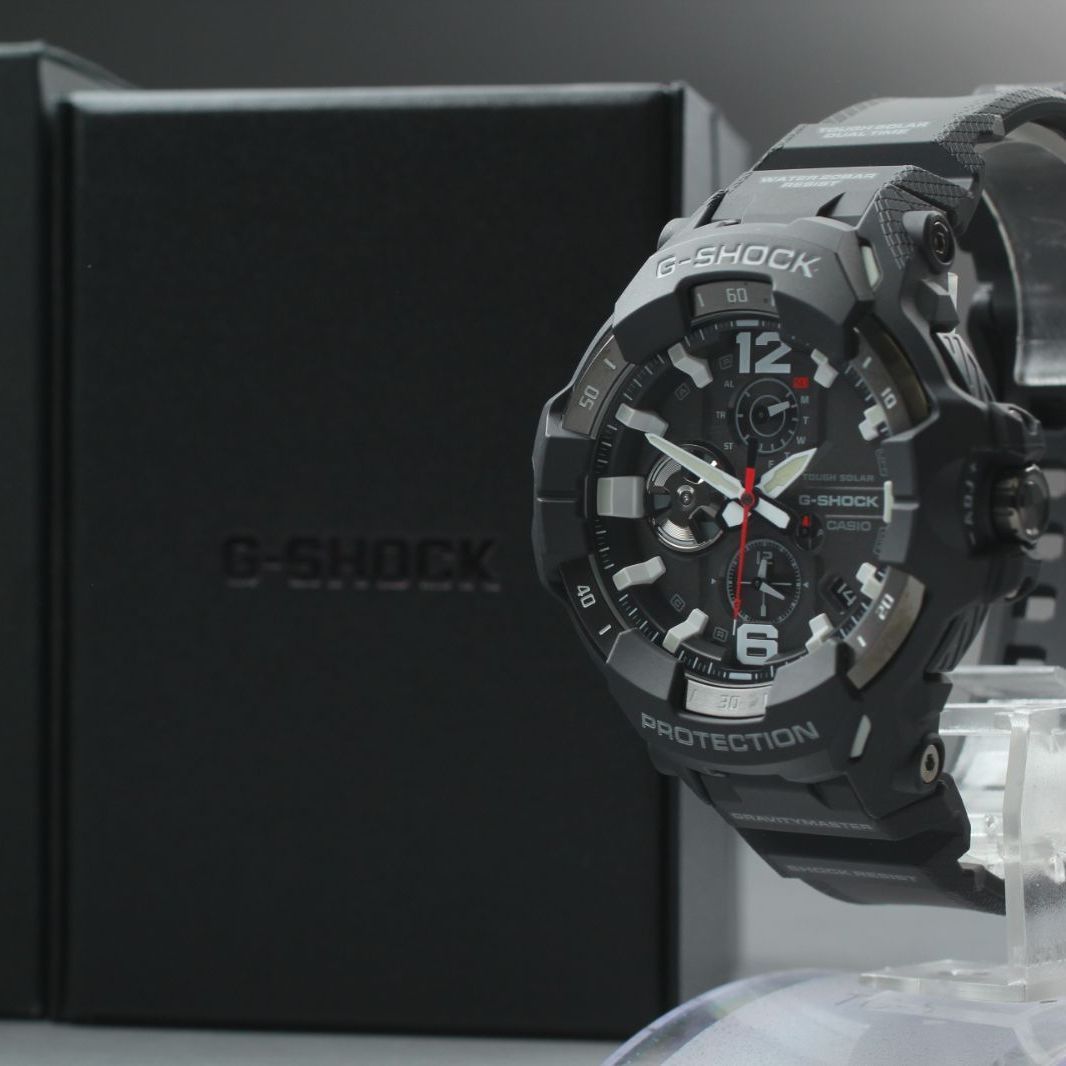 G-SHOCK グラビティマスター GR-B 300-1 AJF デイト 黒文字盤 樹脂 メンズ腕時計