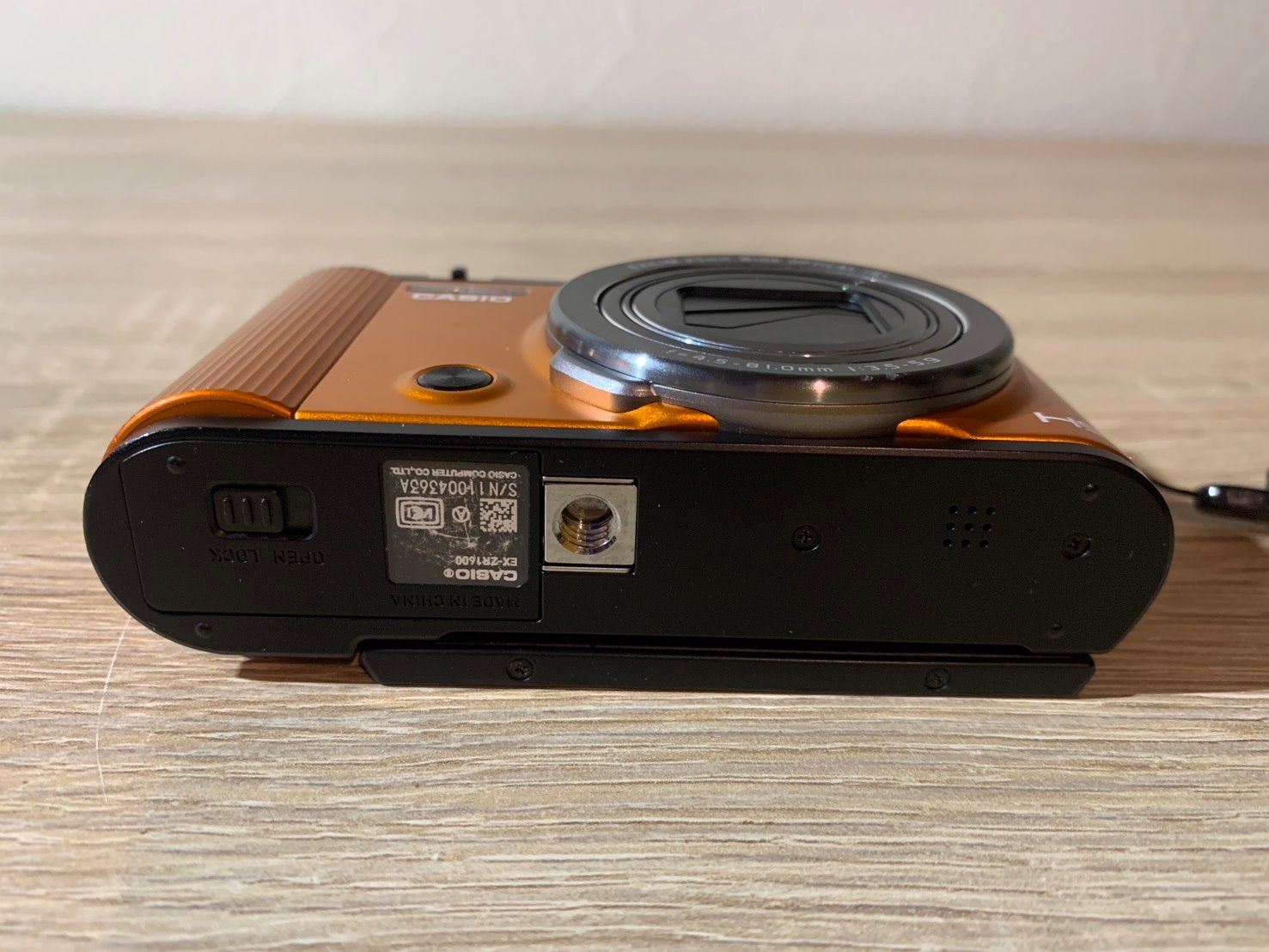 6653 Casio EXILIM EX-ZR1600 オレンジ デジカメ 美品 - メルカリ