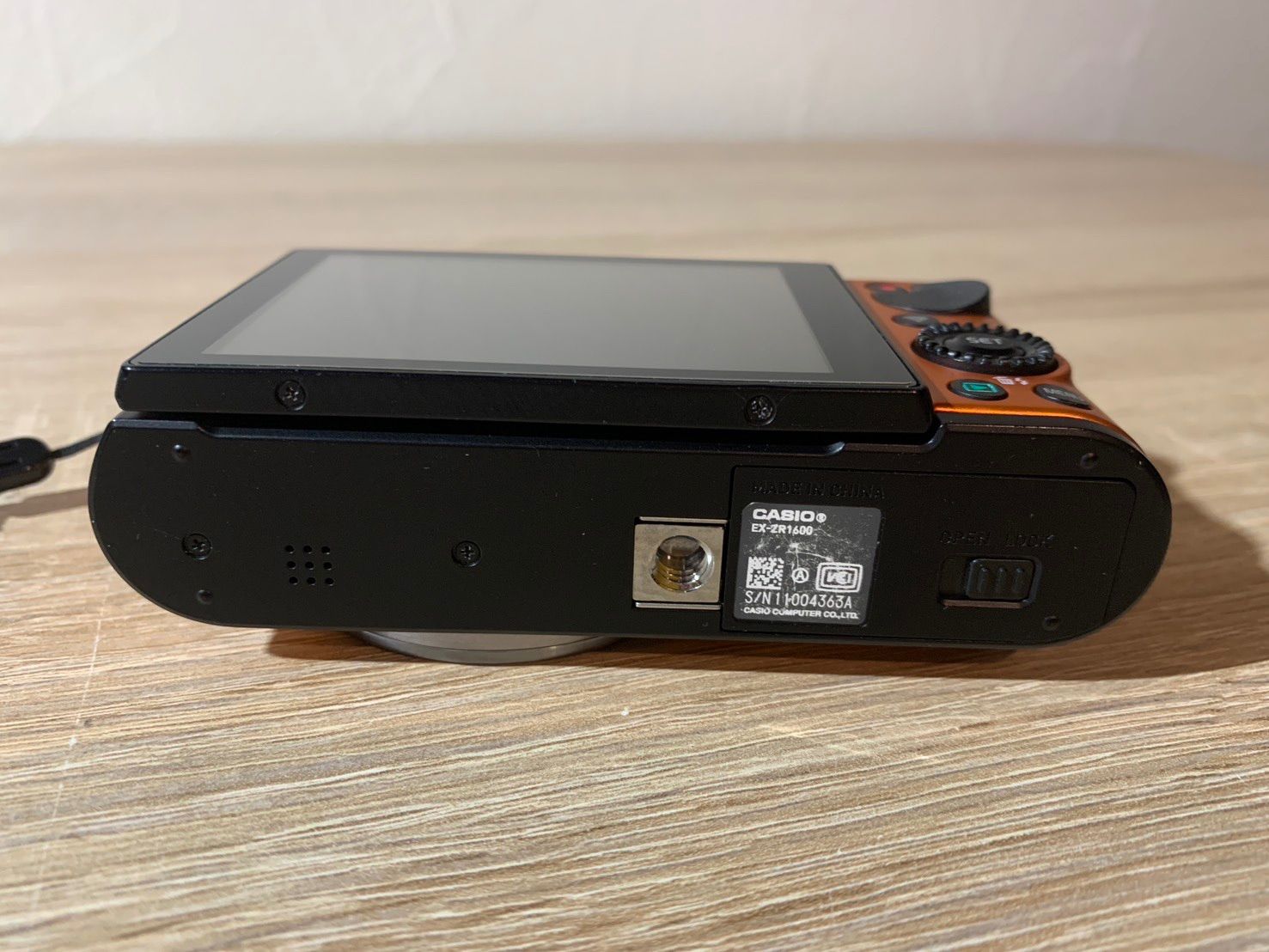 6653 Casio EXILIM EX-ZR1600 オレンジ デジカメ 美品 - メルカリ