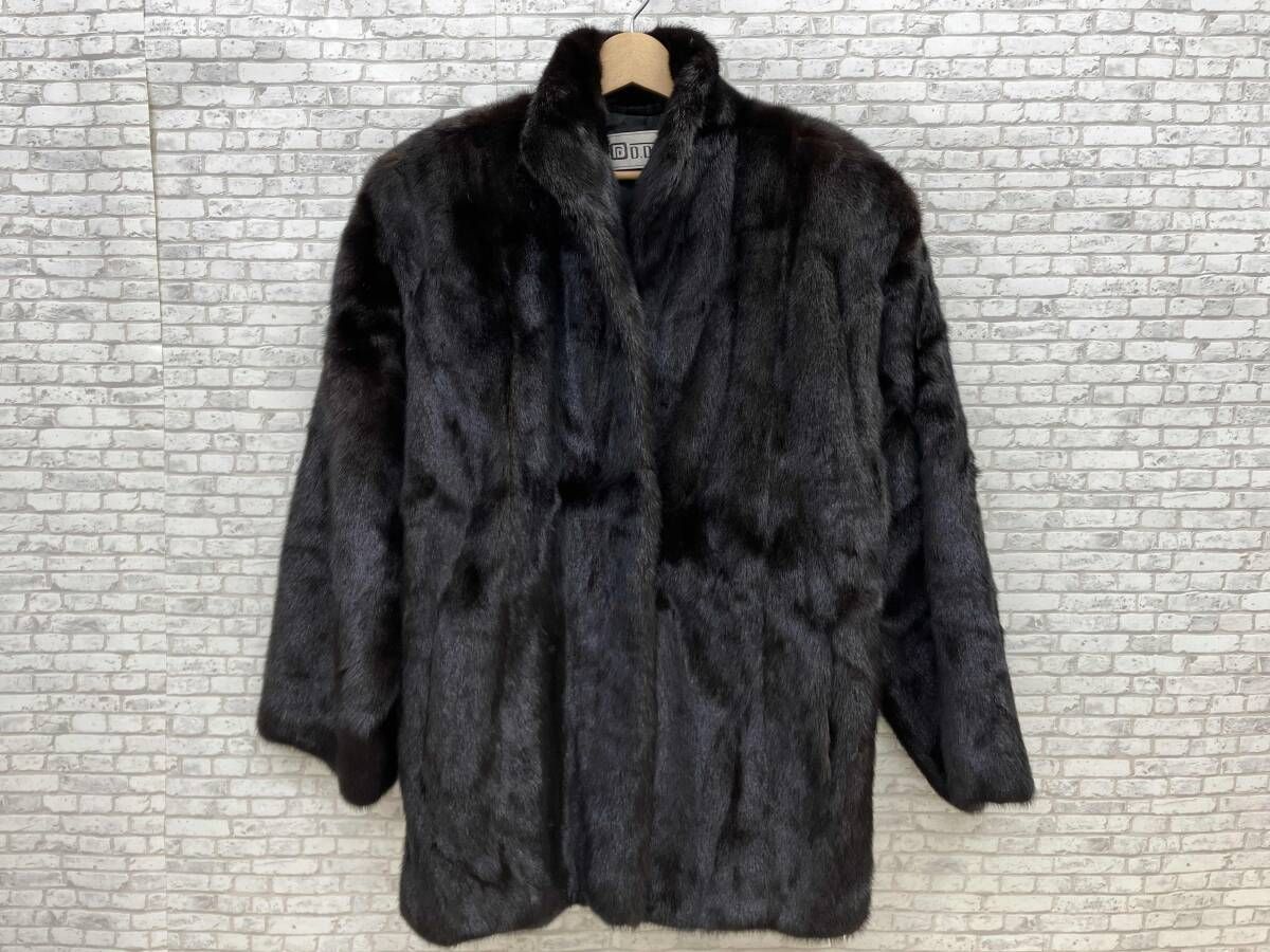 SAGA MINK サガ ミンク D Fur 毛皮 ファーコート Sapers Quality Ranched ダークブラウン