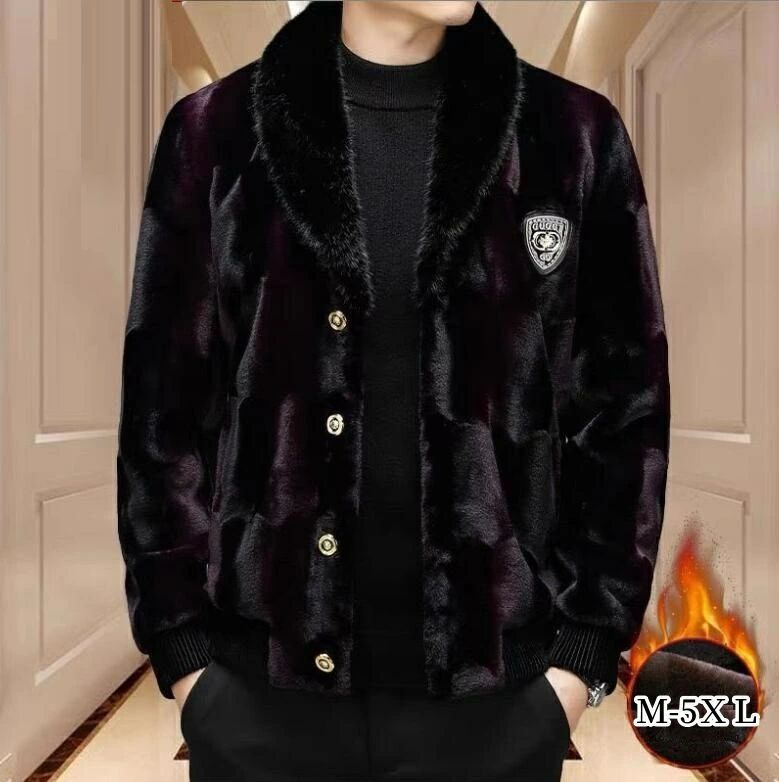 フェイクファー ジャケット メンズ 防寒ジャケット 秋冬アウター 柔らかい ふわふわ モコモコ 冬服 厚手 保温性 あったか 暖かい ファーコ