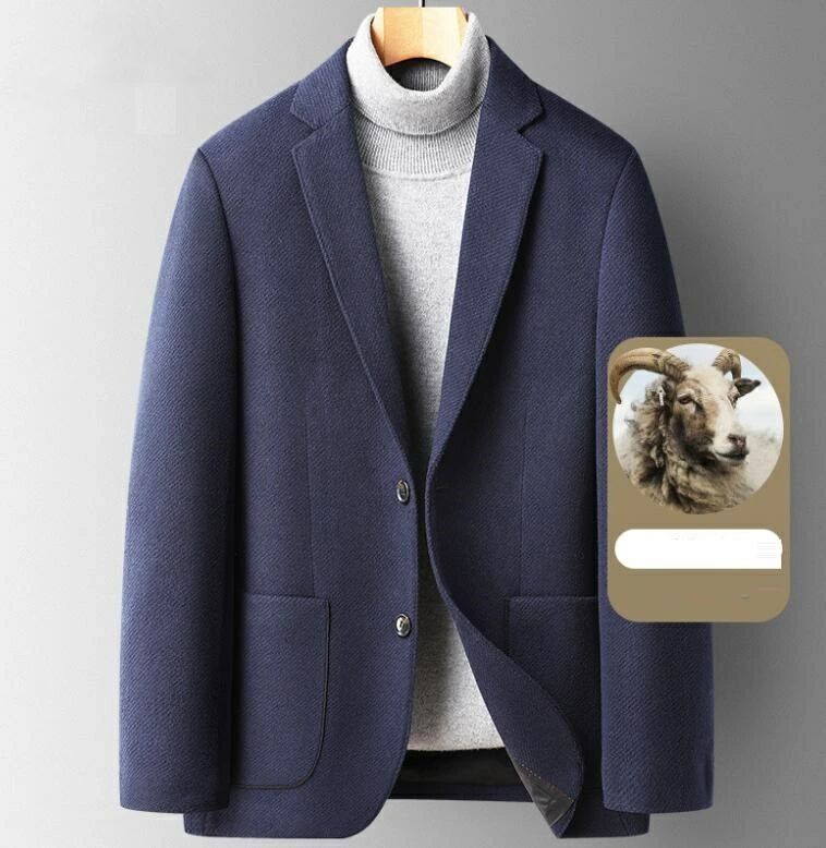 定番，限定セール メンズ ジャケット jacket ウール コート 無地 男性用 ビジネス ミドル丈 テーラードジャケット ビジネスコート オフィス 通勤コート 二つ コート・ジャケット