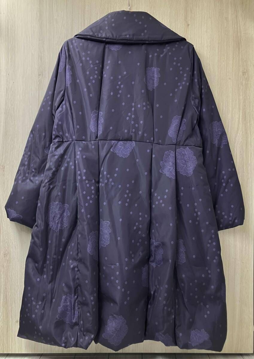 4298 SHIZUKA KOMURO シヅカ コムロ ダウンコート サイズ42 ネイビー