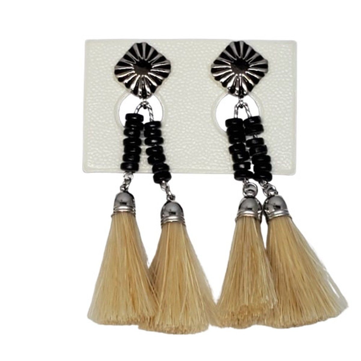 TOGA VIRILIS TOGA ARCHIVES イヤリング TOGA VIRILIS(トーガ ビリリース)のMetal fringe earringsの通販