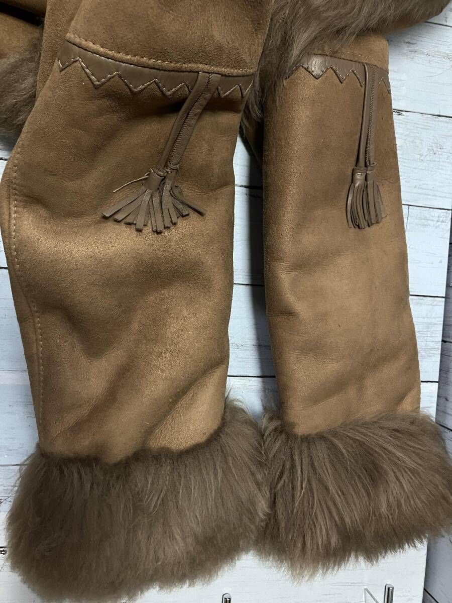 Leder Cris ムートンコート 羊革 スペイン製 - メルカリ