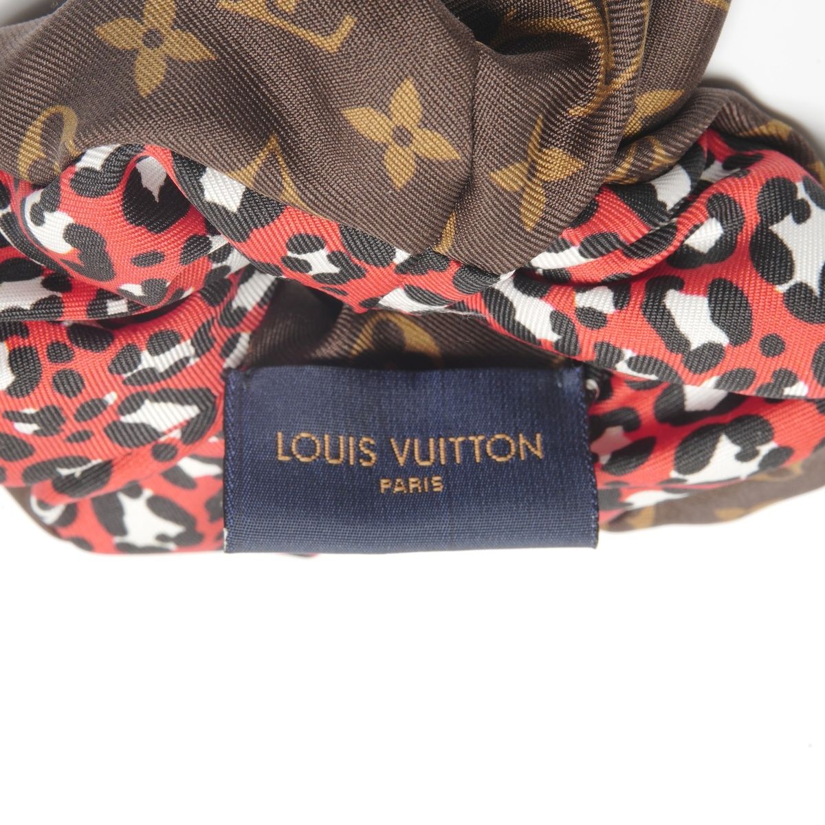 チ*コ様 LOUIS VUITTON ブラックレースヘアバンド Louis Vuitton