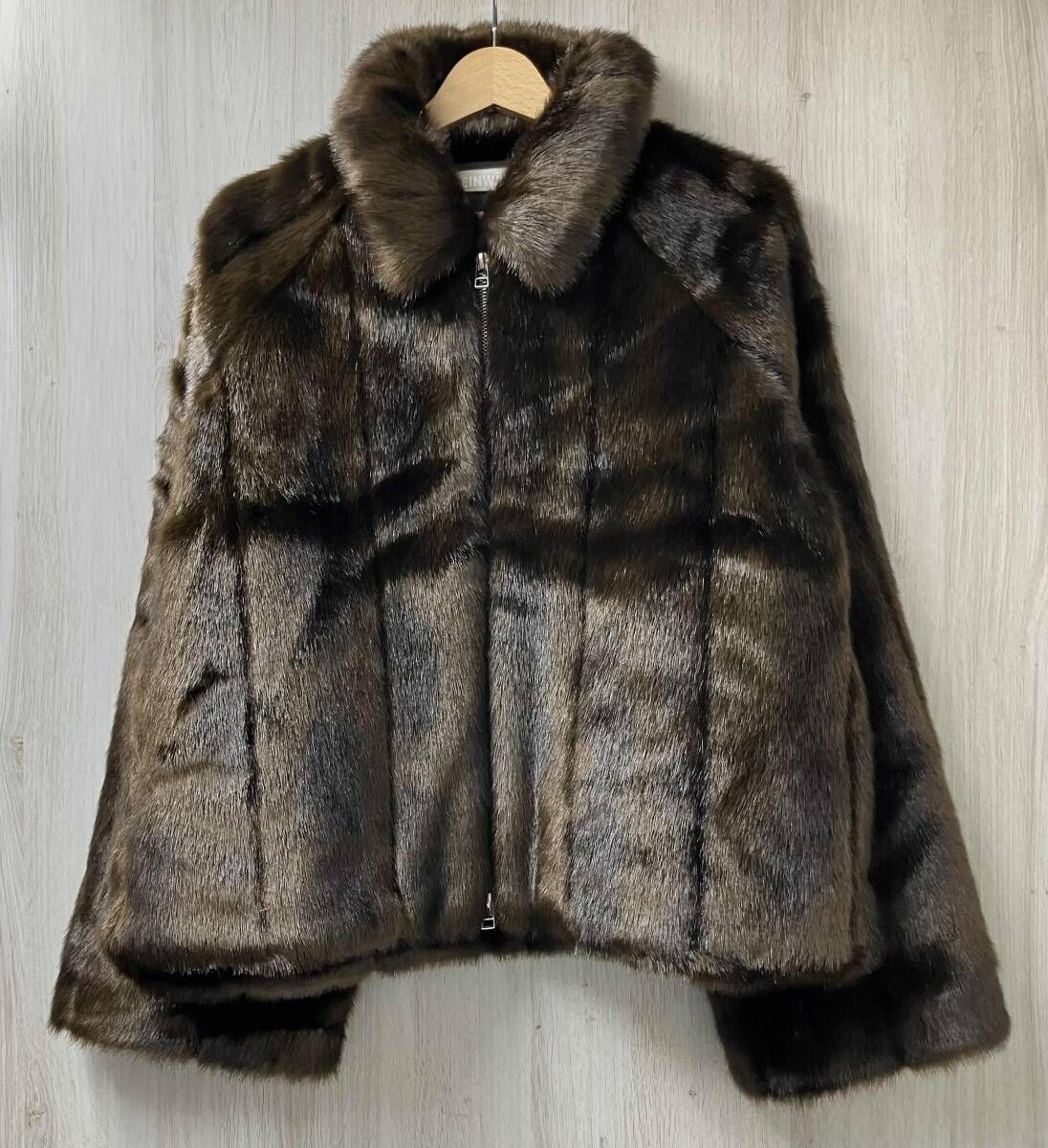 LEINWANDE ラインヴァンド 0218030301 フェイクファー ジャケット