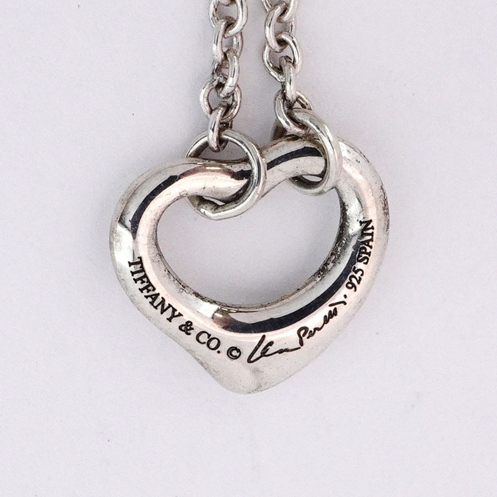【未使用】★Tiffany＆Co. シルバーブレスレット ハート★雑誌掲載！ ティファニー(Tiffany) ティファニー ブレスレット ハート 5連