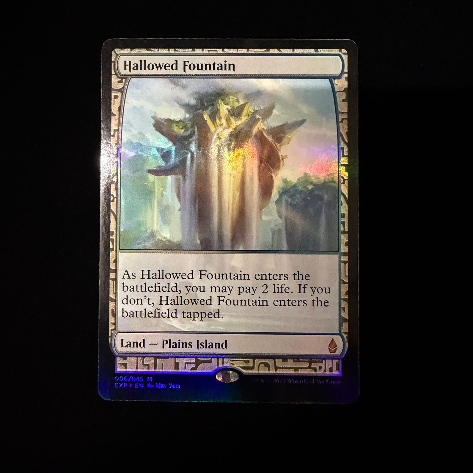 Hallowed Fountain 神聖なる泉 FOIL 006/045 MTG - メルカリ