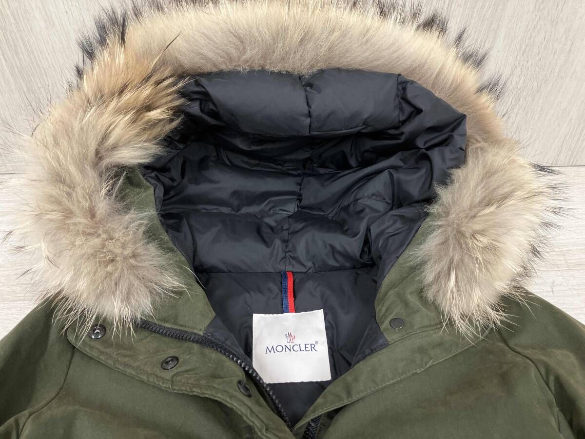 モンクレールEVANTHIAエヴァンシア ダウンジャケット00 モンクレール MONCLER ダウンコート エヴァンシア カーキ 00 アウター