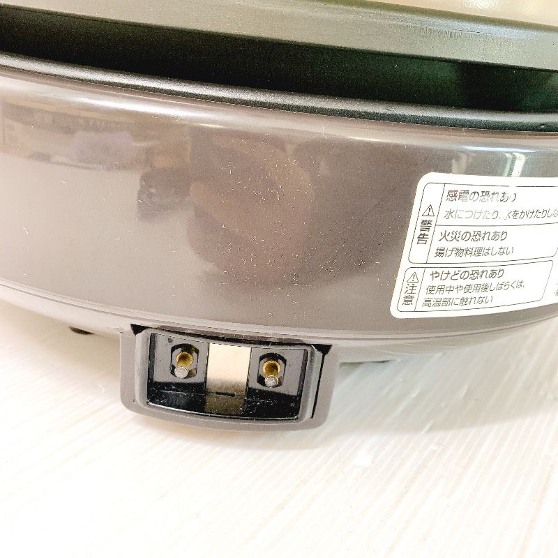 ZOJIRUSHI 象印 グリルなべ ごちそう3枚 EP-GS55V6-TB ダークブラウン