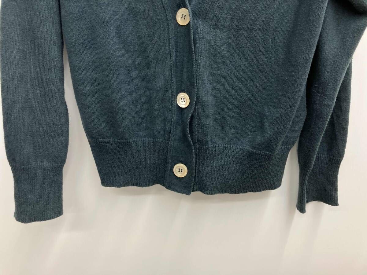 マーガレットハウエル コットンカシミアのカーディガン 1回着 お