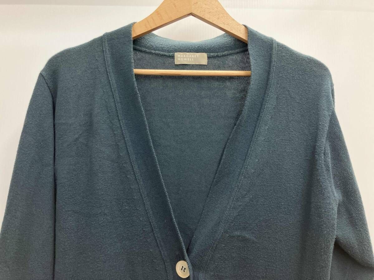 MARGARET HOWELL マーガレットハウエル COTTON CASHMERE V NECK