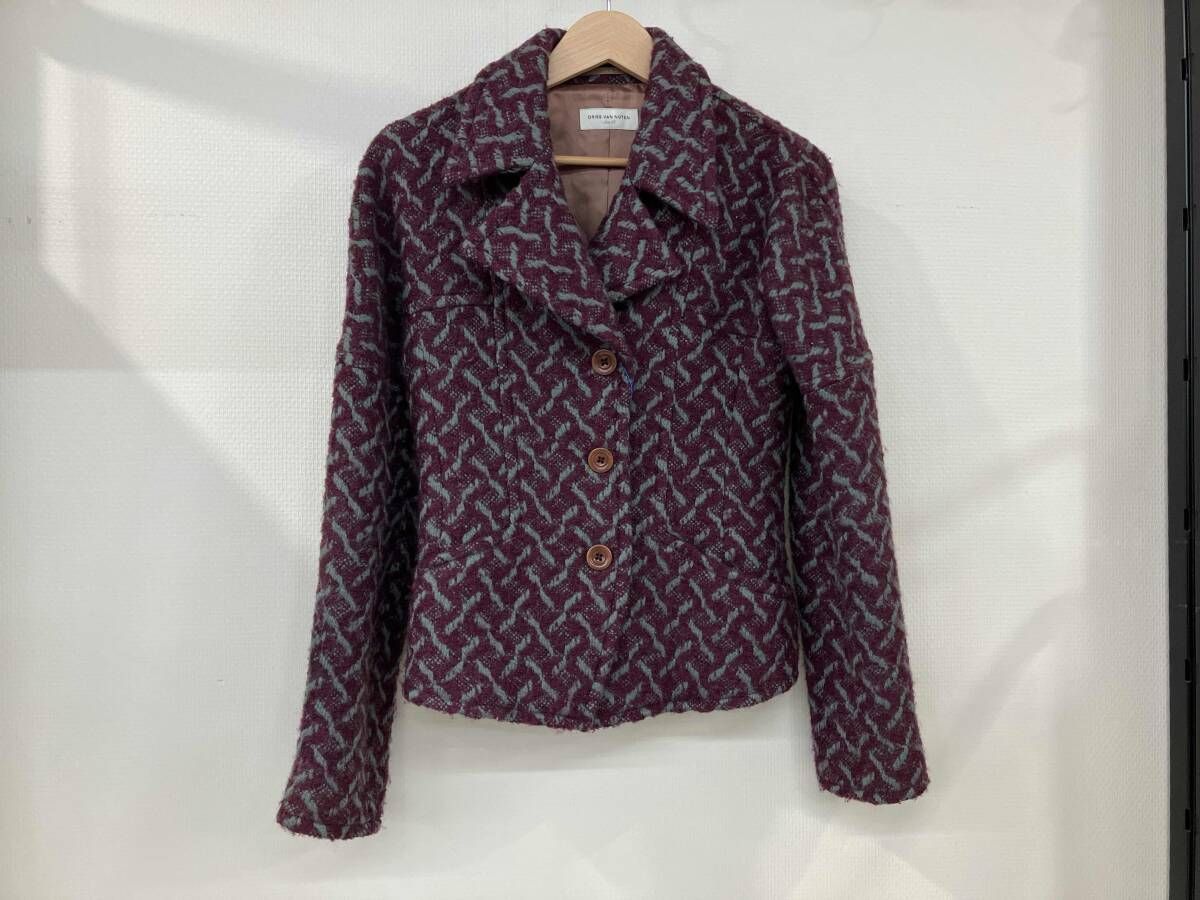 DRIES VAN NOTEN ドリス ヴァン ノッテン ウールジャケット アウター