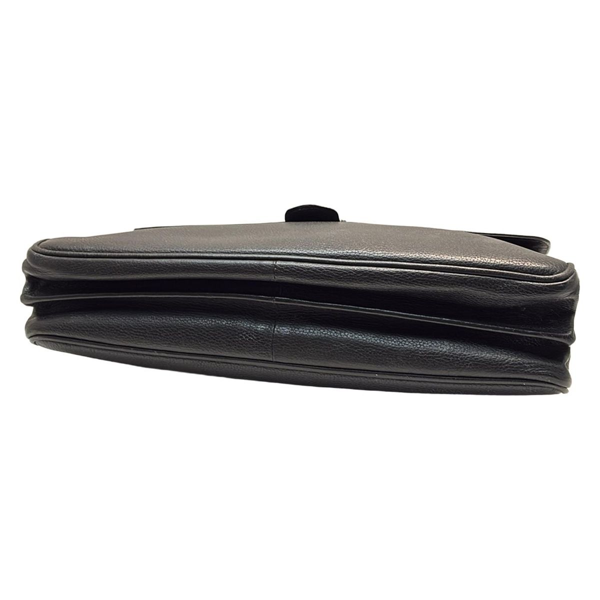 【極美品】VALASCOLI バラスコリ　ビジネスバック　イタリア製　レザー　黒 バラスコリ(VALASCOLI) ビジネスバッグ - 黒 本体ロックあり レザー