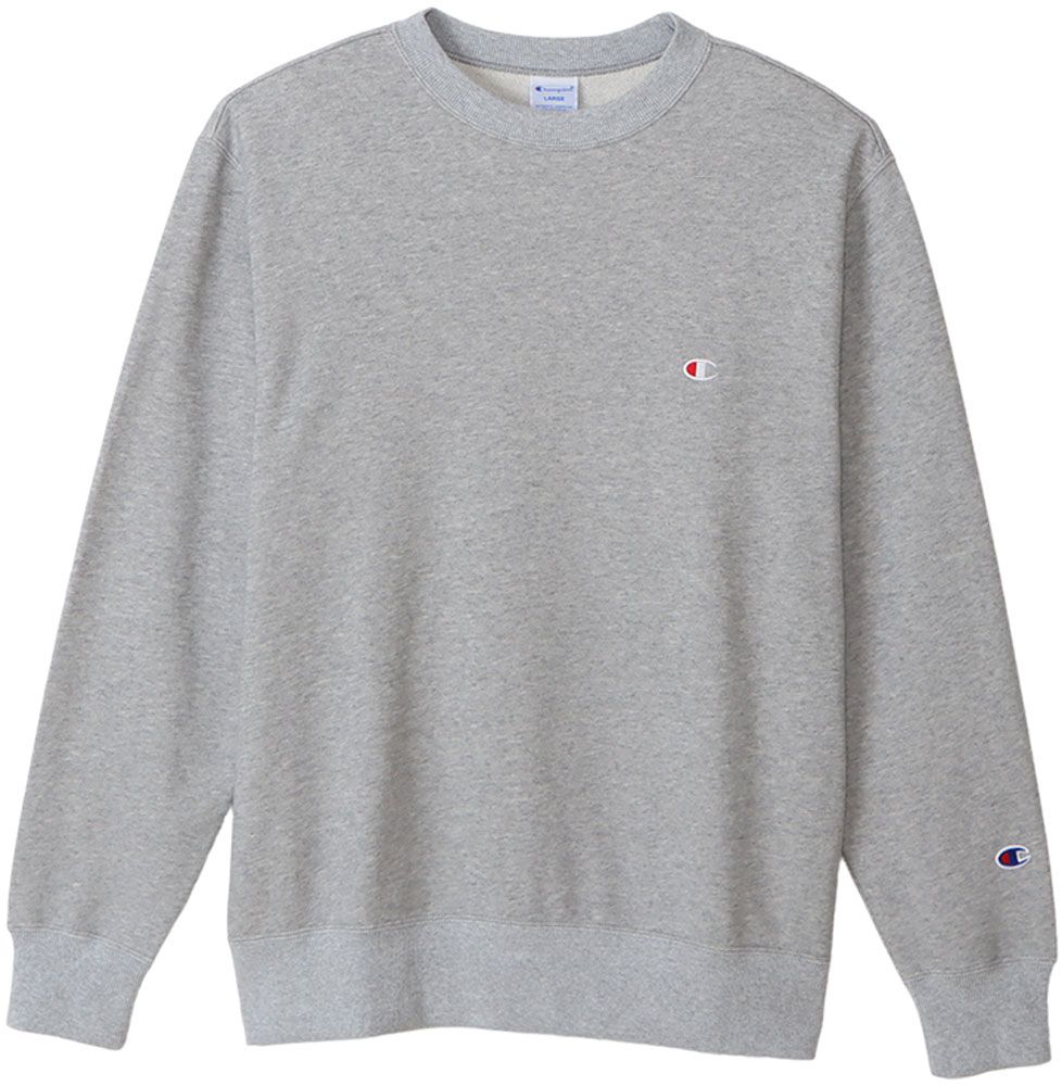 チャンピオン Champion チャンピオンスウエットトレーナー CREW NECK SWEATS C3-W001 トレーナー スウェット トップス とれーなー  C3W001 070 オックスフォードグレー