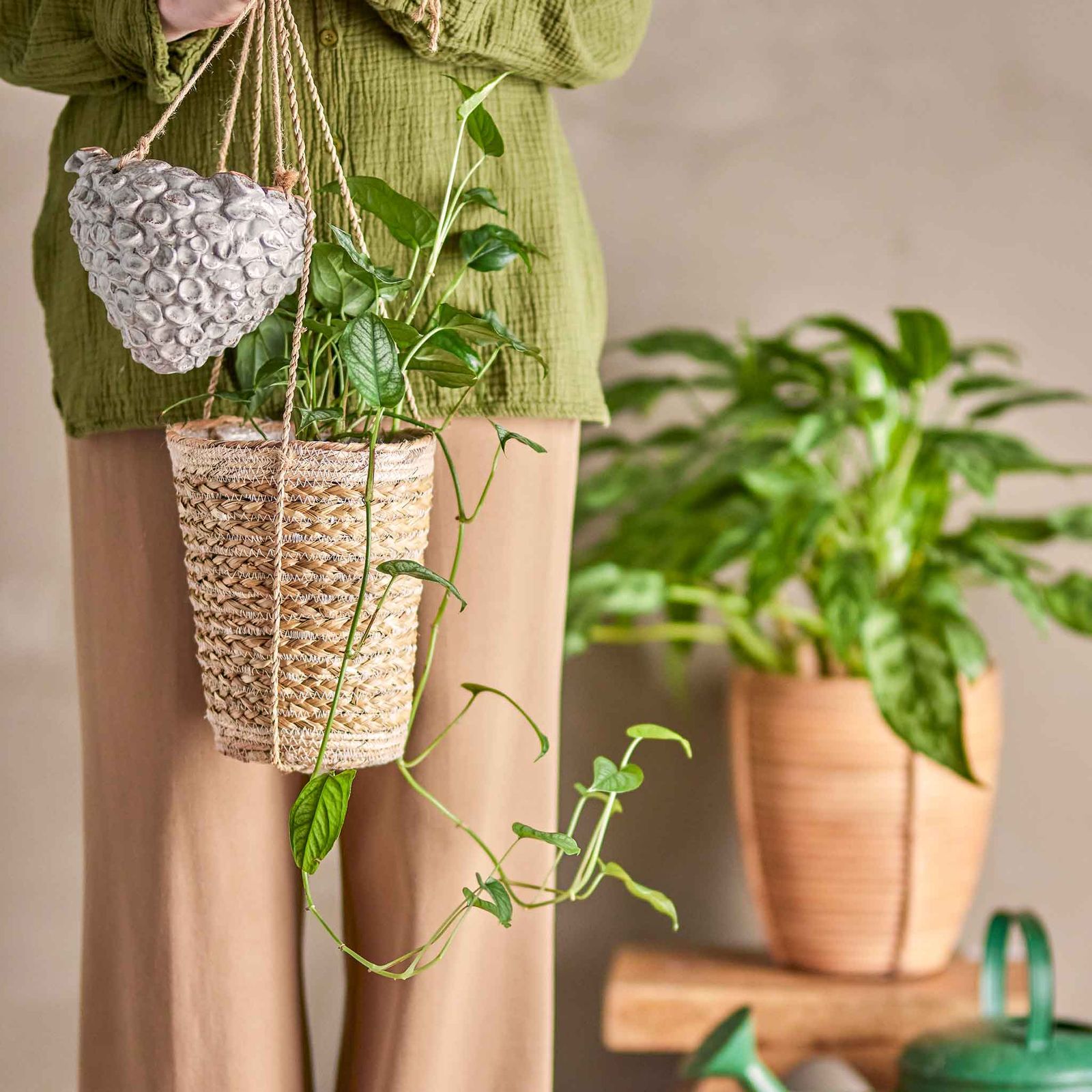 Bloomingville ブルーミングヴィル ボタニカルな雰囲気の吊り下げ式