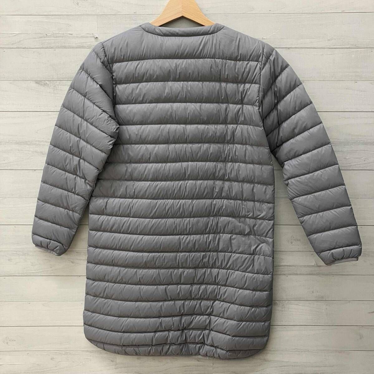 新品同　ダントンDANTON ロングライトダウン インナーダウン　ダークグレー DANTON ダントン ダウンコート JD 8829 インナーダウンロング ライト