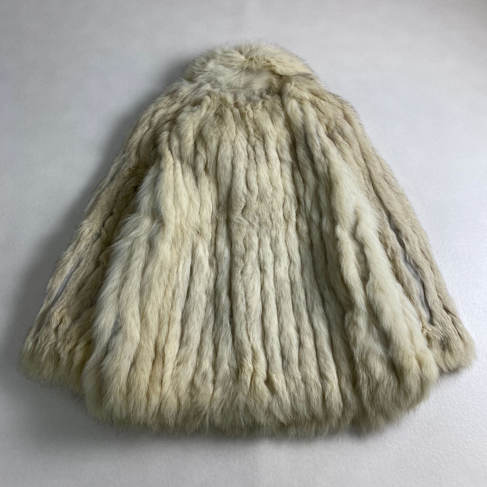 ファーコート SAGAフォックス アイボリー saga foxアイボリー 毛皮