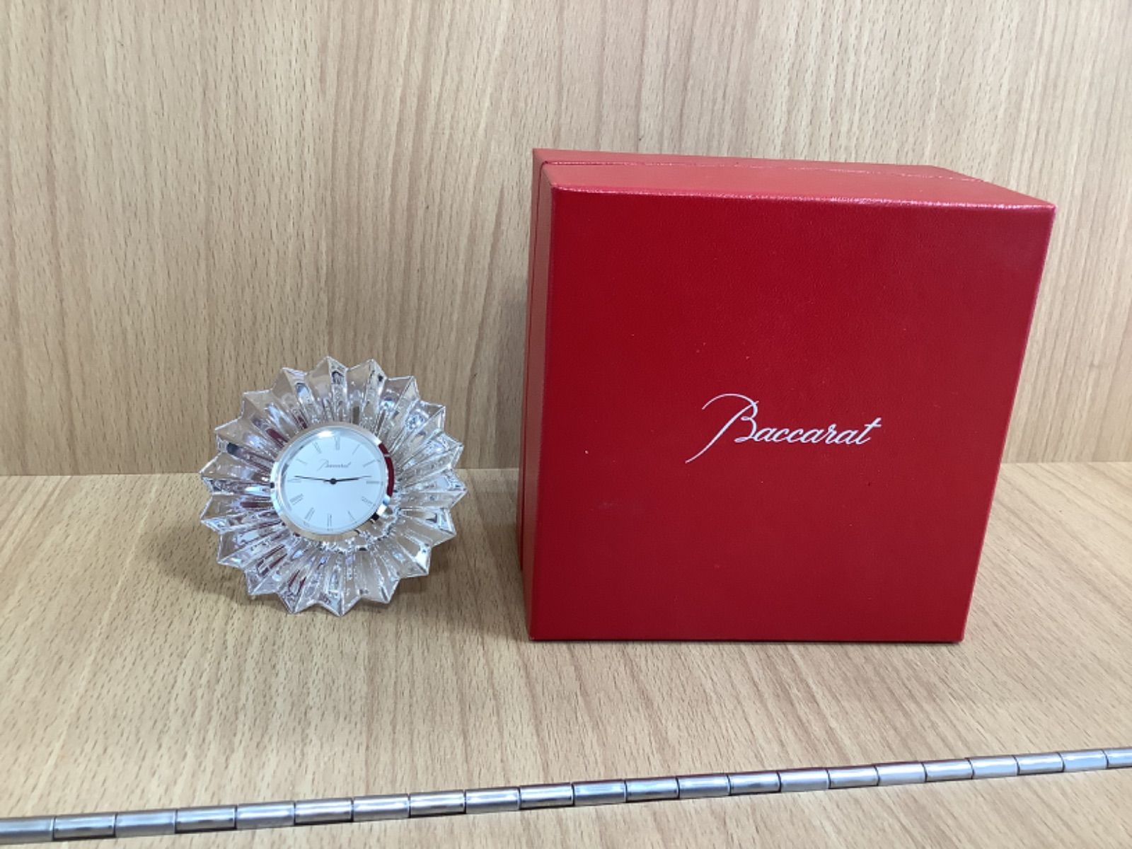 G1485 バカラ ミルニュイ 置き時計 - メルカリ