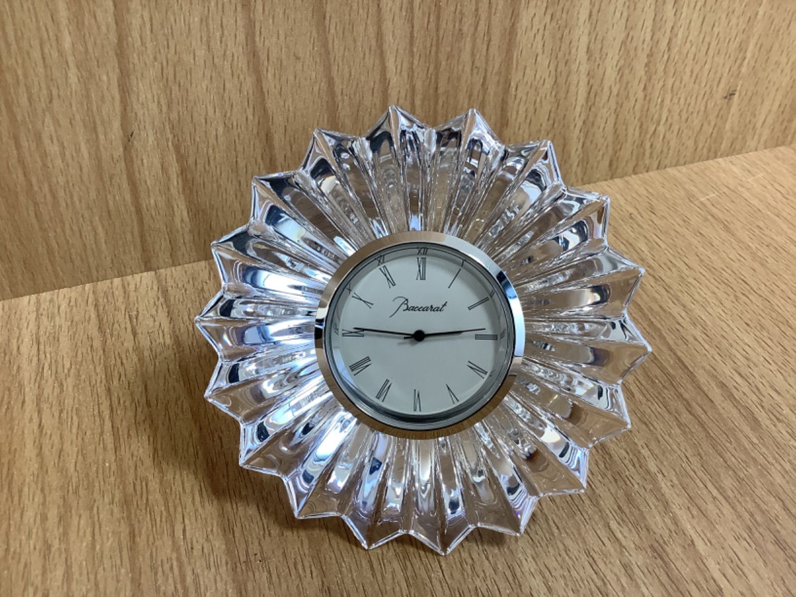 G1485 バカラ ミルニュイ 置き時計 - メルカリ