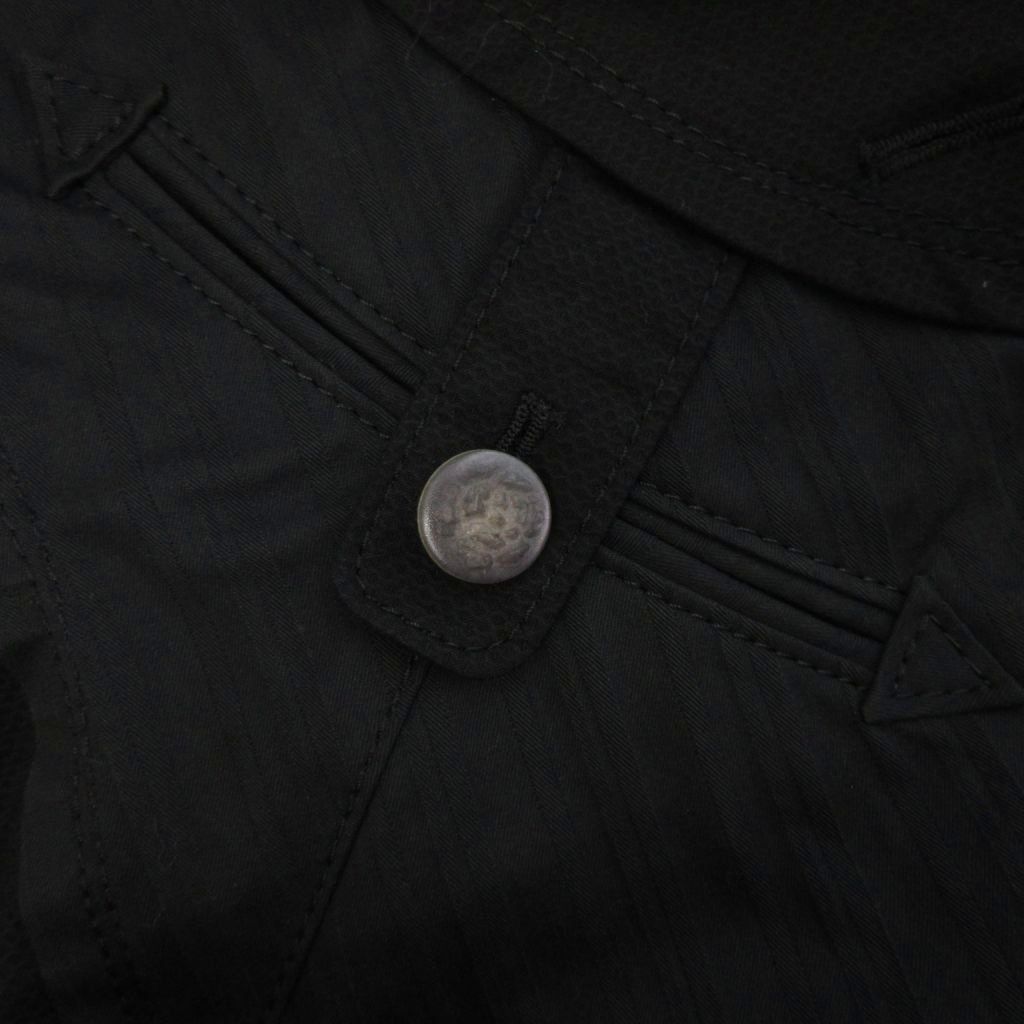 アツロウタヤマ ATSURO TAYAMA テーラードジャケット 1B 切替 黒