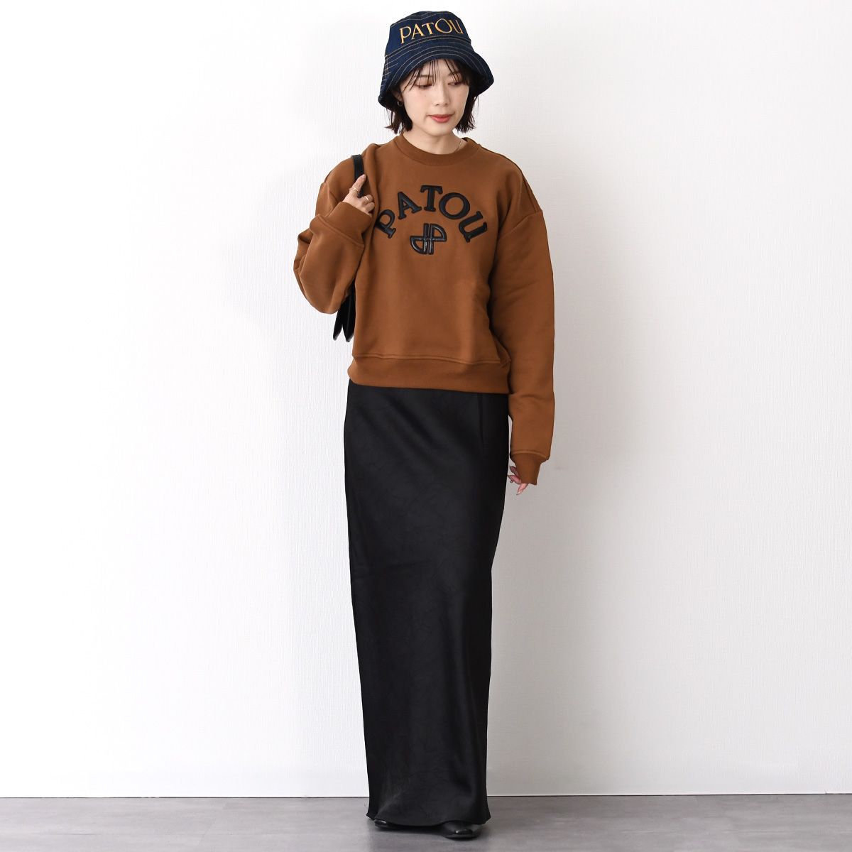 PATOU パトゥ 帽子 バケハ バケットハット デニム AC027 0008 