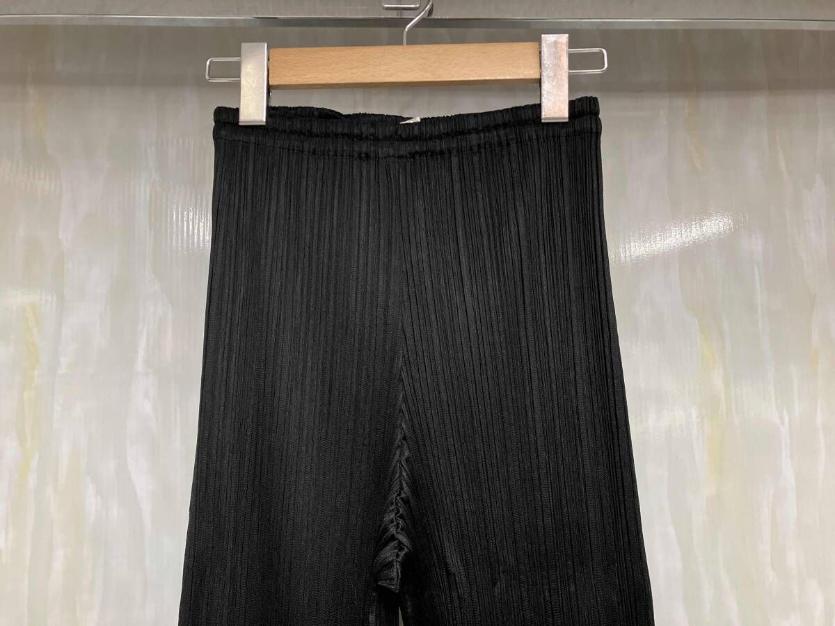 PLEATS PLEASE プリーツプリーズ ロングパンツ ブラック PP05-JF004