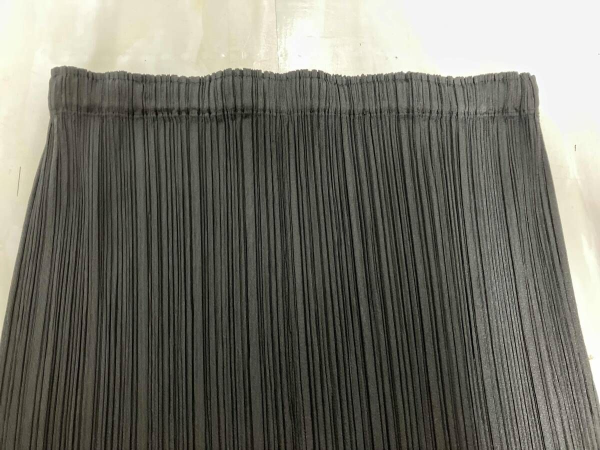 PLEATS PLEASE プリーツプリーズ スカート ブラック スリット PP03