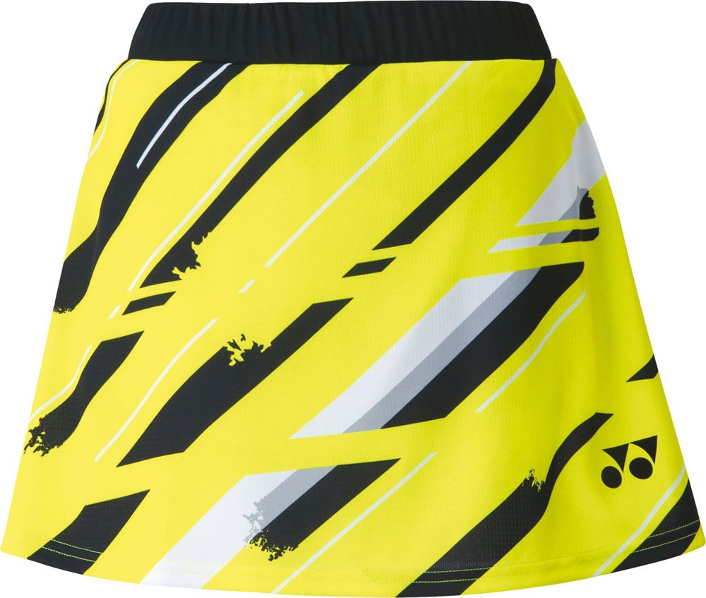 ヨネックス YONEX バドミントン  ウィメンズスカート スカート ボトムス UVカット 吸汗速乾 制電 ベリークール ポケットなし 日本バドミントン協会審査合格品  26090 500 ライムイエロー