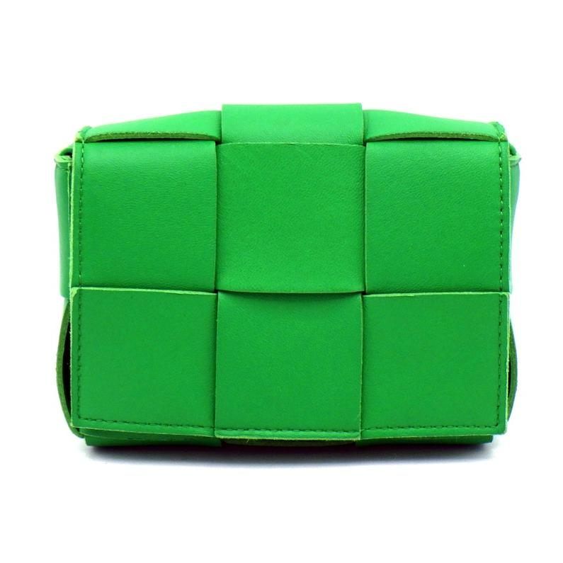 ボッテガ マキシイントレチャート キャンディ カセット レザー ショルダーバッグ ボッテガヴェネタ マキシイントレチャート キャンディ カセット レザー