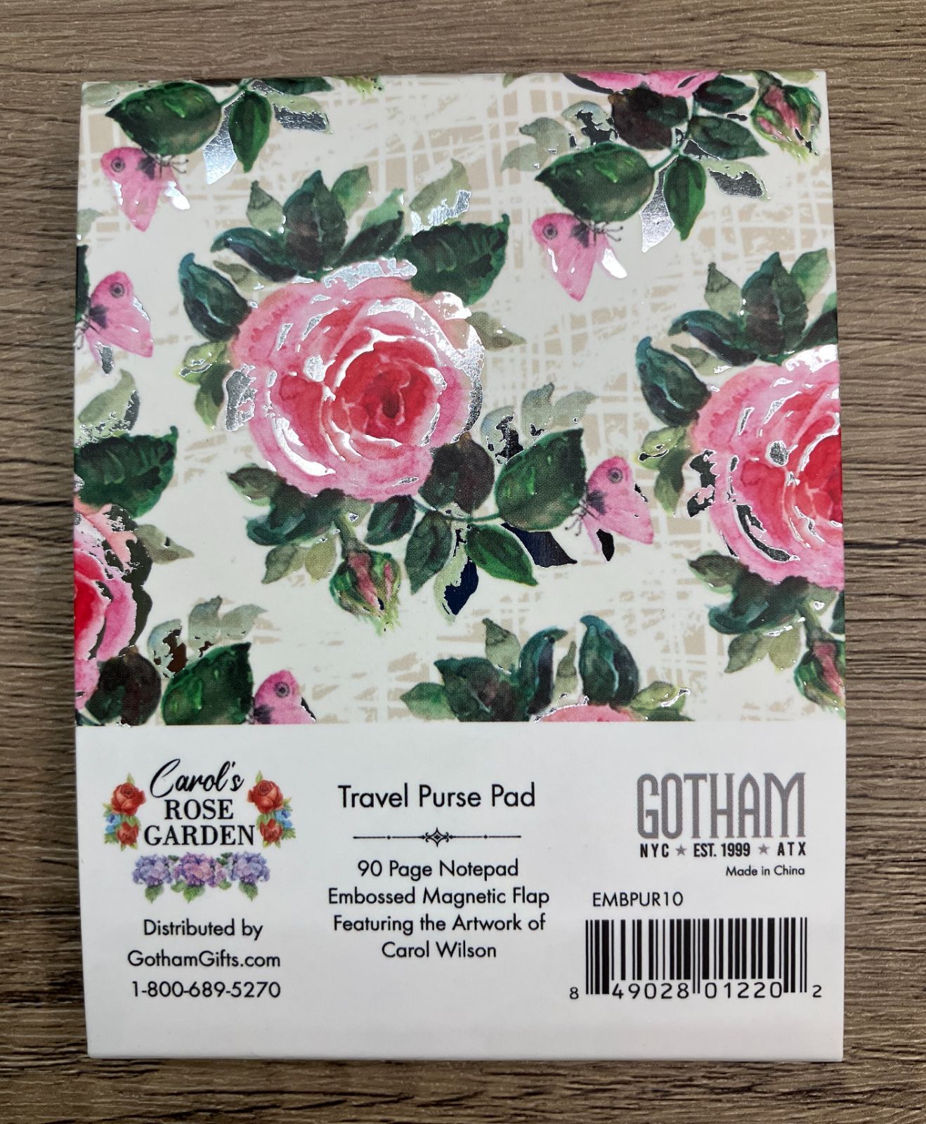 Carol Wilson キャロルウィルソン／Travel Purse Pad／メモ帳 2冊【G