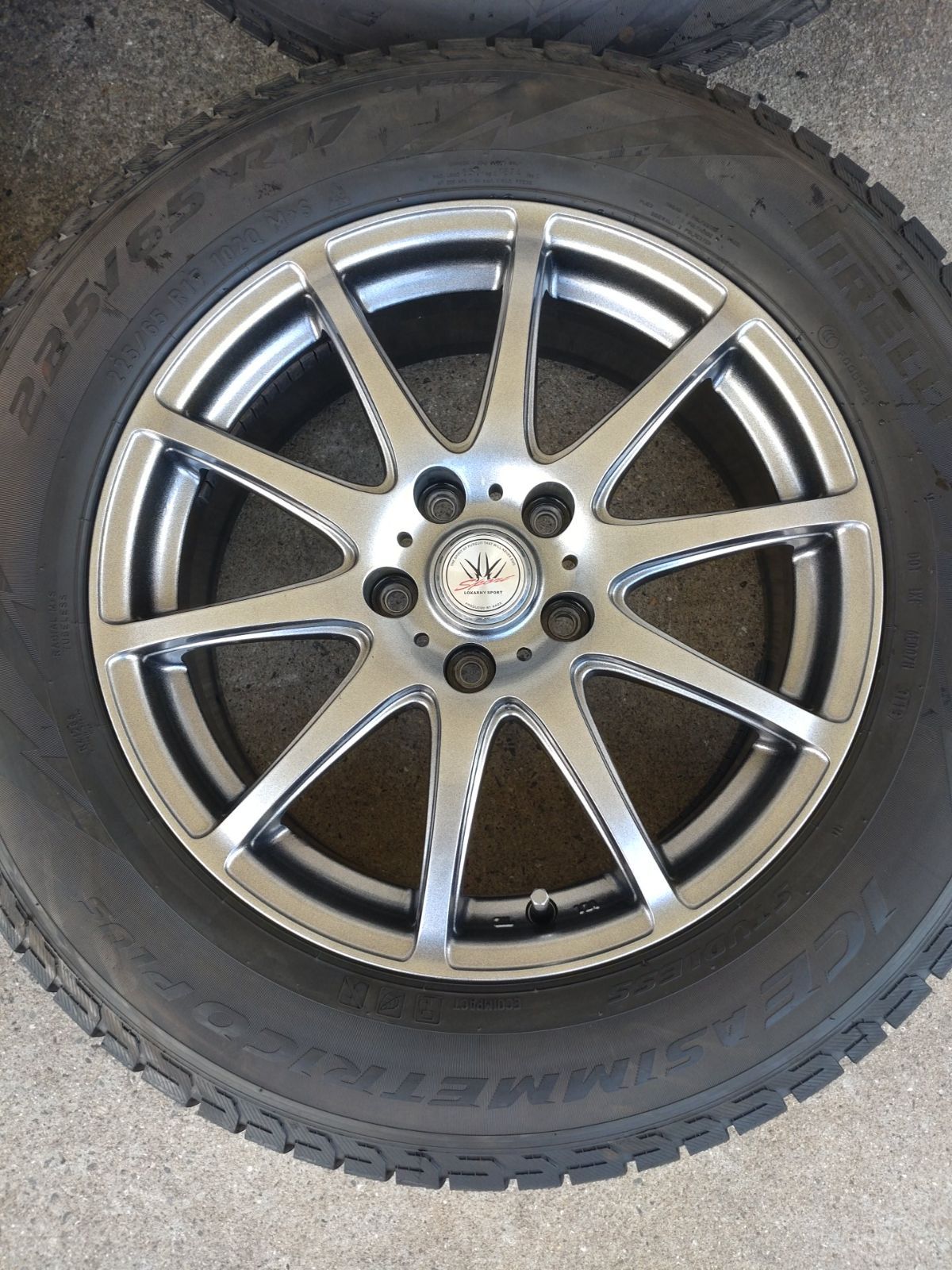 ☆バドックス LOXARNY ロクサーニスポーツ 17x7J/5穴/PCD100/4本セット 
