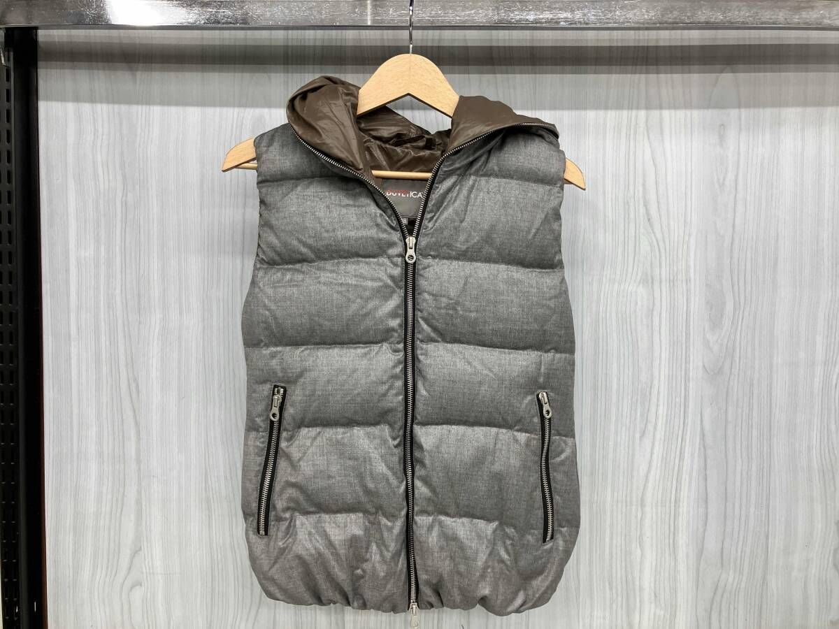 DUVETICA デュベティカ ダウンベスト グレー レディース サイズ38