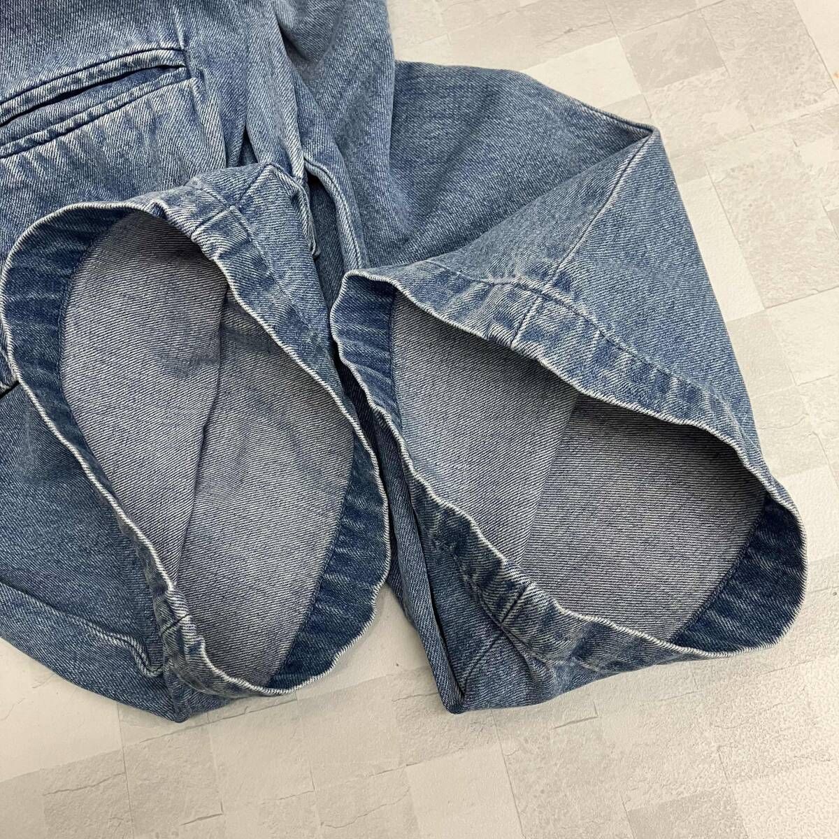 かぐれ　フェードデニムイージーパンツ 　　フリーサイズ かぐれ デニムイージーパンツ フェードデニム GA46-24M001 レディース