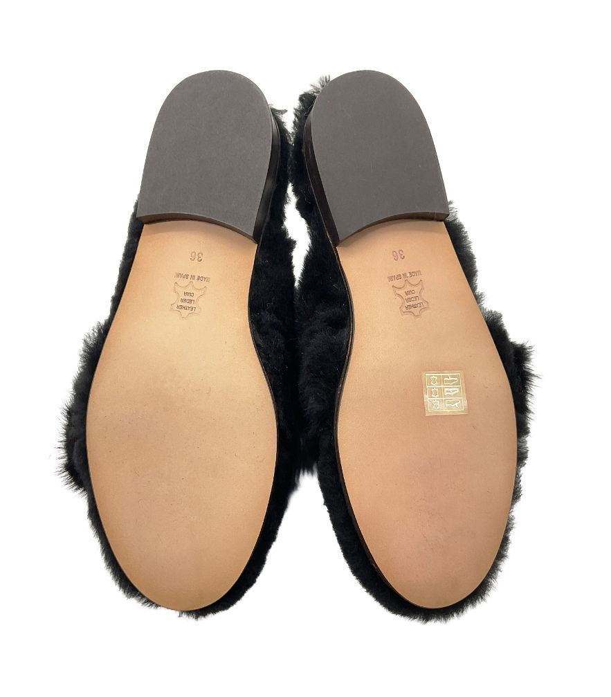 未使用 PELLICO SUNNY ペリーコサニー ベルトモチーフファーサンダル