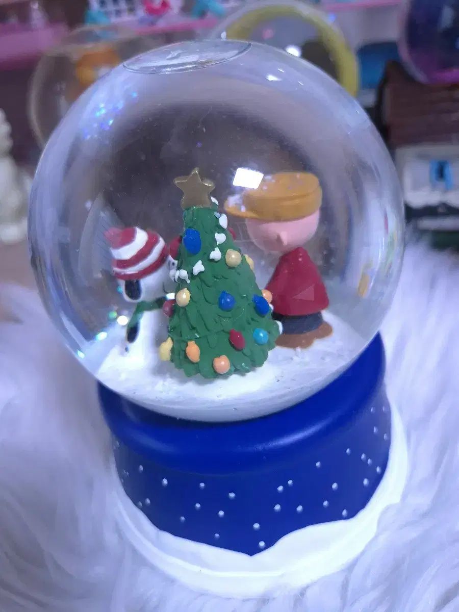 ヴィンテージ スノウ グローブ - 2024 SNOOPY 50周年 記念 ホール