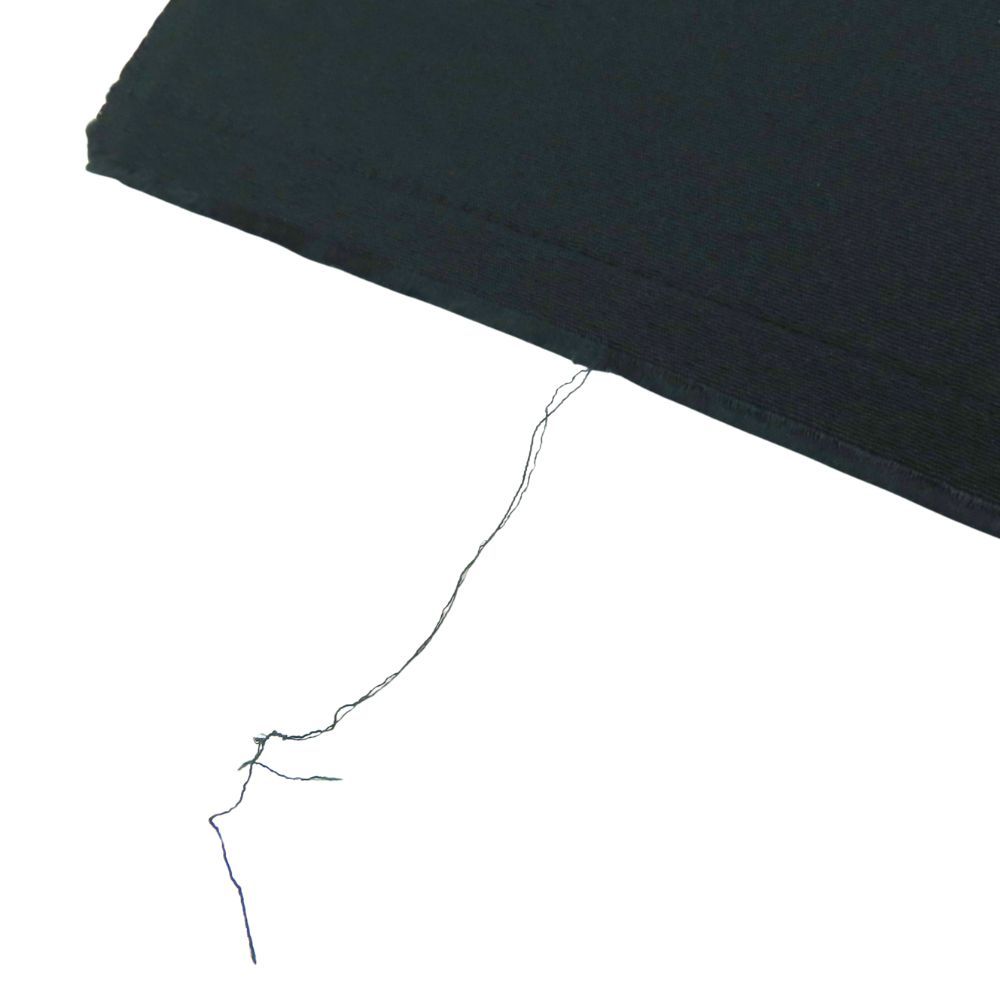 中古】 反物 訪問着 ちりめん 正絹 深緑 八掛付き 刺繍 裁断済み 和装