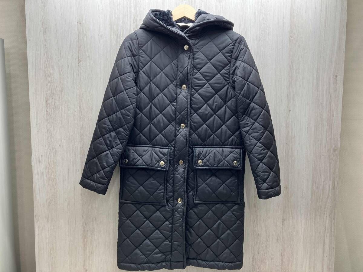 MACKINTOSH 英国製 キルティングボアコート ネイビー 38 カテゴリー 