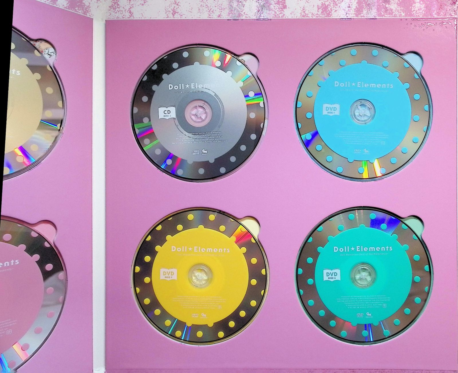 Doll Memories〜Best of Doll☆Elements(初回生産限定盤)(3CD＋5DVD