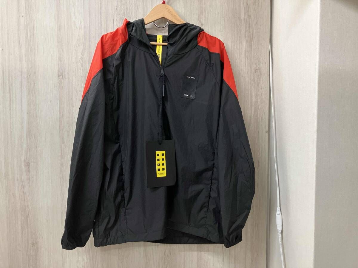 ブラック MONCLER マウンテンパーカー