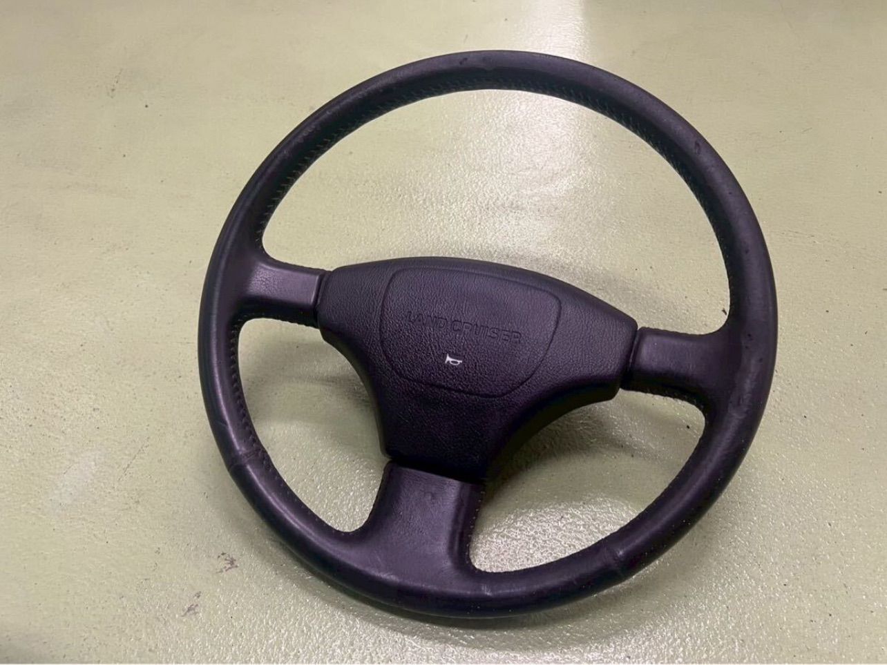 258-141-01 純正品 黒革 80ランドクルーザー トヨタ純正レザー