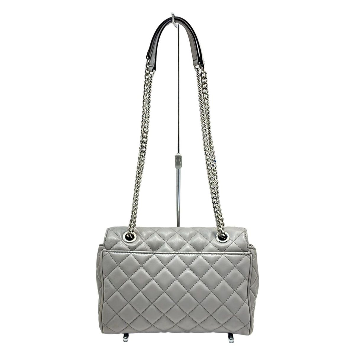 MICHAEL KORS(マイケルコース) ショルダーバッグ - グレー×シルバー