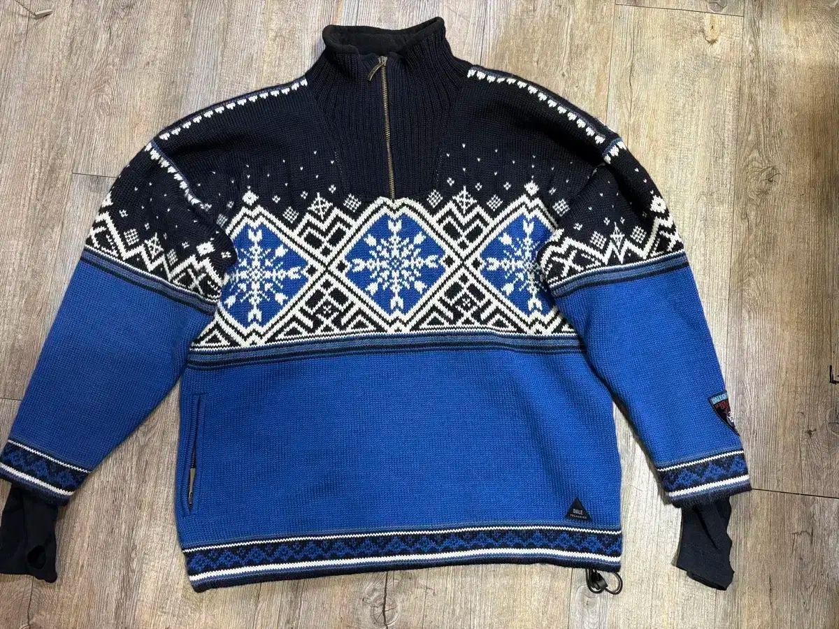 Dale of Norway ノルディックセーター/ニット ブルー00s ノルウェー製