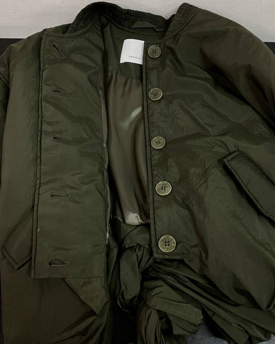 Cecilie Bahnsen セシリーバンセン ブルゾン 24AW SHORT BOMBER JACKET